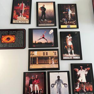 1994 Vintage Tin Nike Ink Original Poster Cards Upper Deck Set
